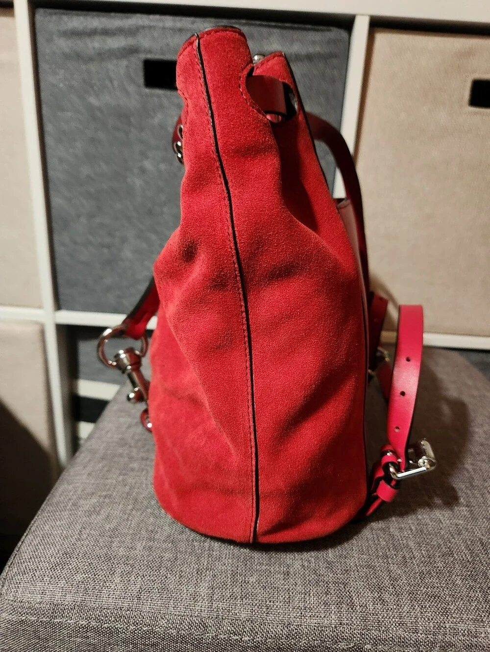 Rebecca Minkoff Studded Bucket Backpack